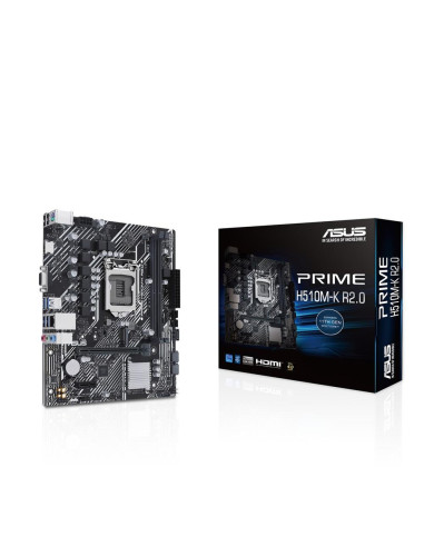 Placa base asus prime h510m - k r2.0 socket 1200 ddr4 x2 max 64gb 3200mhz usb d - sub hdmi matx