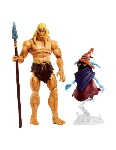 Figura mattel masters of the universe revelation he - man savage deluxe