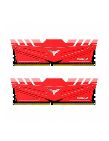 Memoria ram  ddr4 32gb 2x16gb 3200mhz teamgroup dark z rojo - cl 16 - 1.35v tdzrd432g3200hc16fdc01