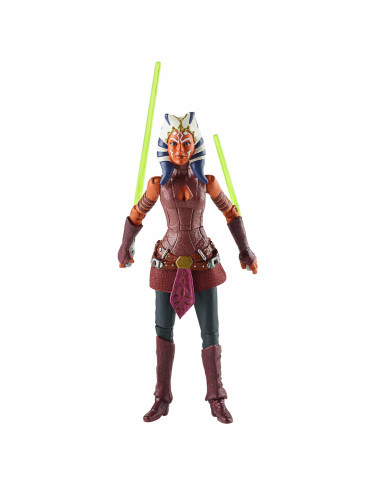 Figura hasbro ahsoka 9 -5 cm sw clone wars star wars vintage f44945x0