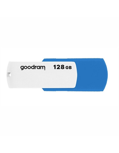 Memoria usb 2.0 goodram 128gb uco2 azul blanco