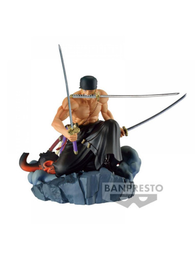 Figura banpresto one piece dioramatic roronoa zoro the brush