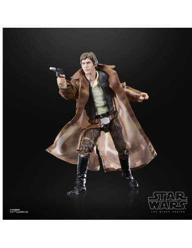 Figura hasbro the black series star wars -  han solo (endor)