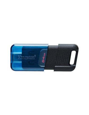 Memoria usb 3.2 tipo c kingston 64gb datatraveler dt80m