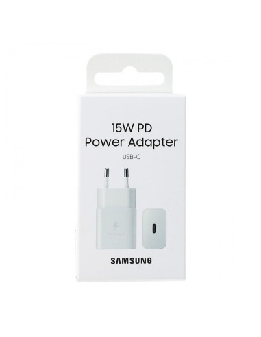 Cargador samsung usb tipo - c 15w sin cable blanco ep - t1510