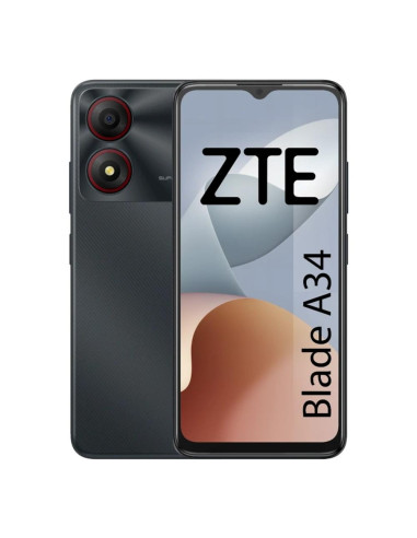 Movil zte blade a34 6.6pulgadas 2gb - 64gb gris