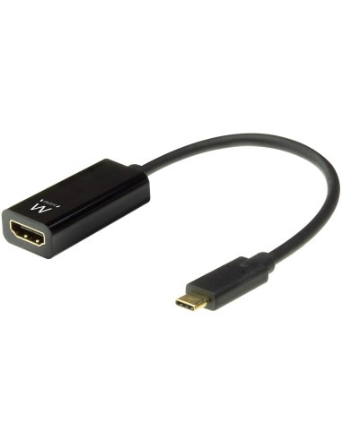 Cable adaptador ewent usb tipo c a hdmi 4k - 30hz macho - hembra