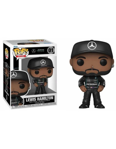 Funko pop deportes formula 1 mercedes lewis hamilton 62220