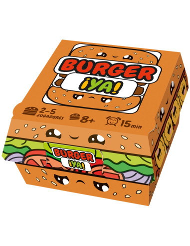 Juego de mesa burger ¡ya! pegi 8