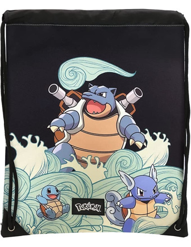 Saco mochila cyp brands pokemon squirtle wartortle blastoise