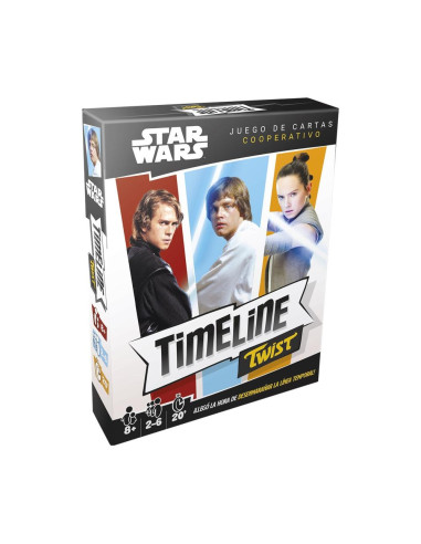 Juego de mesa timeline twist star wars edad recomendada 7 años