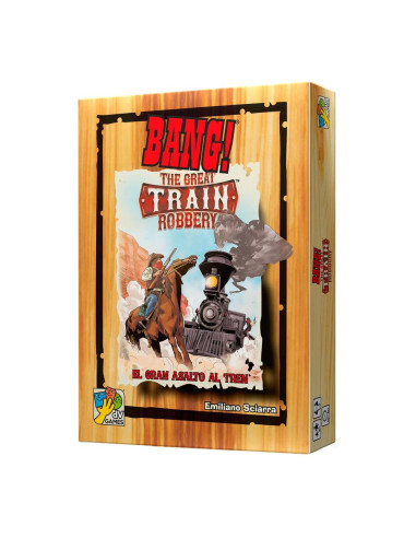 Juego de mesa bang! el gran asalto al tren