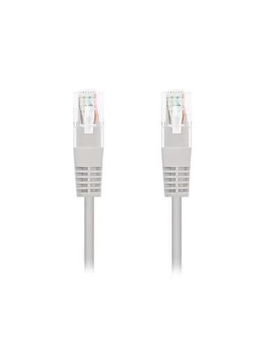 Latiguillo cable red utp cat5e rj45 nanocable 10m gris