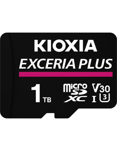 Tarjeta micro sd kioxia 1tb exceria plus uhs - i c10 r98 con adaptador