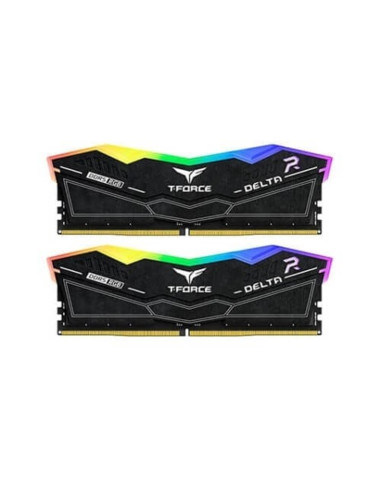 Memoria ram ddr5 32gb 2 x 16gb teamgroup delta - 6000mhz - pc5 48000 - black rgb - cl38 - 1.25v