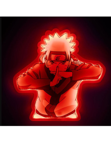 Mural lampara neon teknofun madcow entertainment naruto shippuden 40 cm