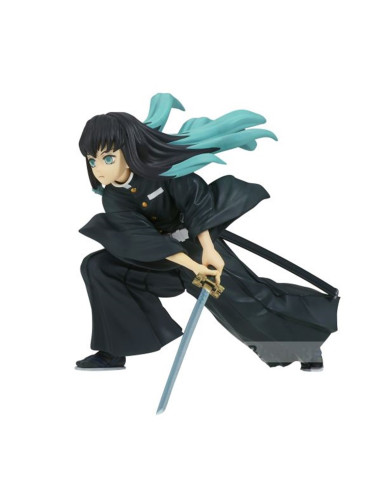 Figura banpresto demon slayer kimetsu no yaiba vibration stars muichiro tokito 10cm