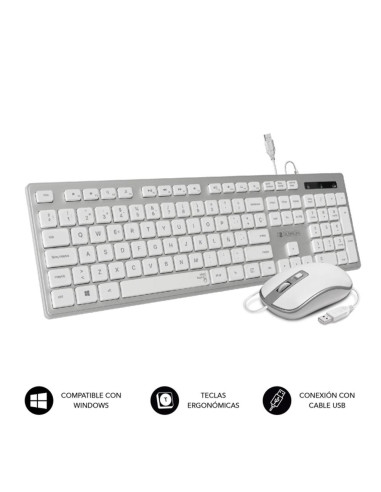 Teclado + raton subblim subkbc - ceke60