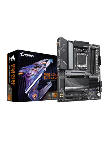 Placa base gigabyte b650 aorus elite ax v2 am5 atx 4xddr5