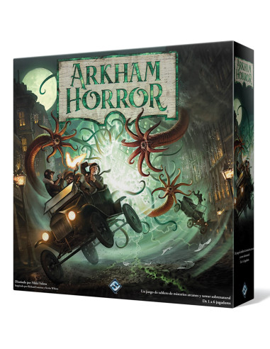 Juego de mesa asmodee arkham horror 3ª edicion pegi 14