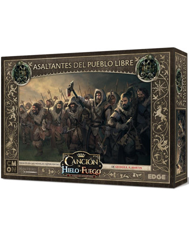 Juego de mesa asmodee cancion de hielo y fuego: asaltantes del pueblo libre pegi 14