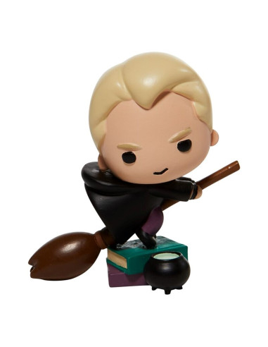 Figura enesco harry potter draco malfoy quidditch chibi