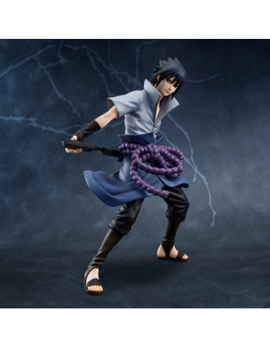 Figura megahouse  naruto shippuden sasuke uchiha g.e.m.