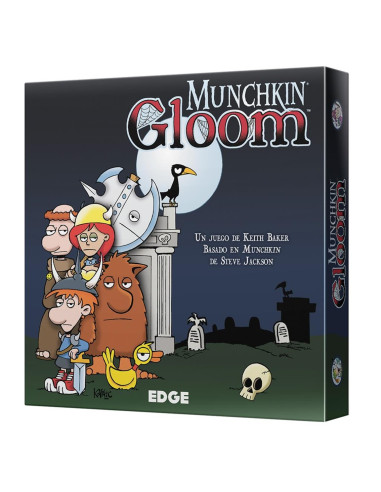 Juego de mesa munchkin gloom pegi 14