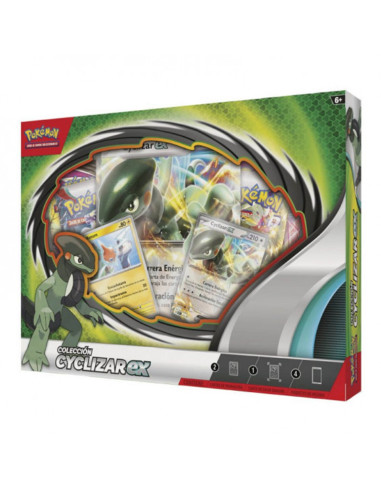 Juego de cartas pokemon tcg colección cyclizar q2 2023 español