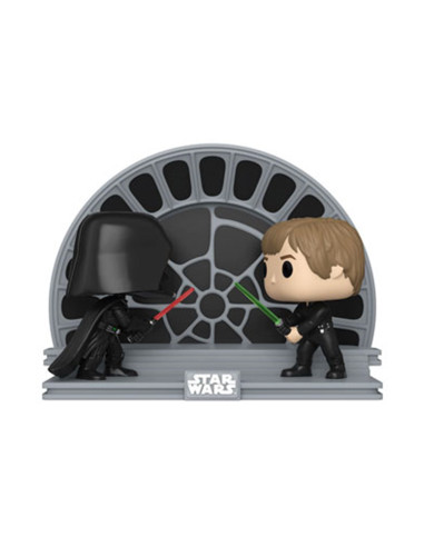 Funko pop moment star wars retorno del jedi 40 aniversario luke vs darth vader 70743