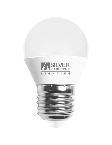 Bombilla led silver electronic esferica decorativa 7w70w -  e27 -  3000k -  620 lm -  luz calida -  a+