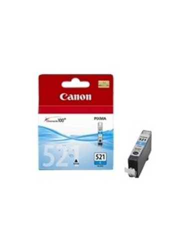 Cartucho tinta canon cli 521c cian pixma 9ml 3600 -  4600 -  4700 -  mp540 -  550 -  560 -  620 -  630 -  640 -  980 mx860 -  8