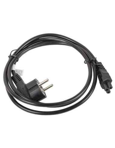 Cable de alimentacion lanberg trebol schuko cee 7 - 7 a iec320 c5 1.8m