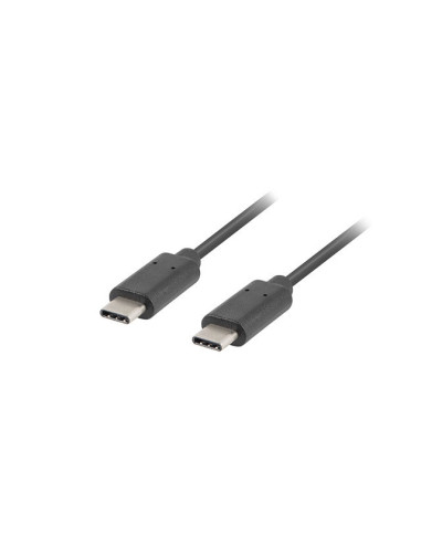 Cable 2.0 lanberg usb tipo c macho -  usb tipo c macho 1m negro