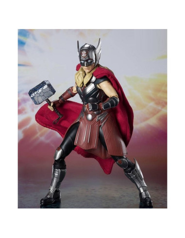 Figura tamashii nations sh figuarts marvel thor: love & thunder mighty thor jane foster