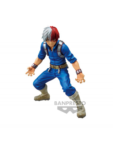 Figura banpresto chronicle super master star piece my hero academia the shoto todoroki