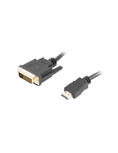 Cable hdmi a dvi 4k lanberg 1.8m - macho -  macho - negro