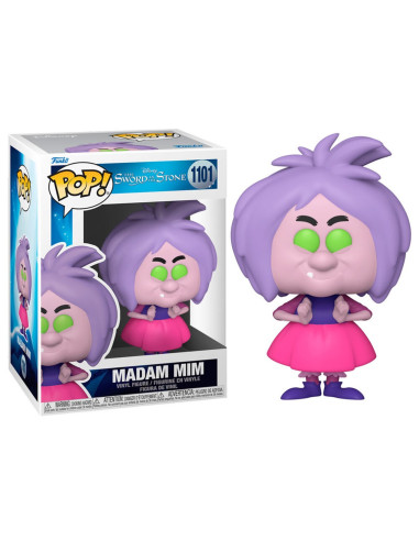 Funko pop disney the sword and the stone merlin el encantador madam mim 49154