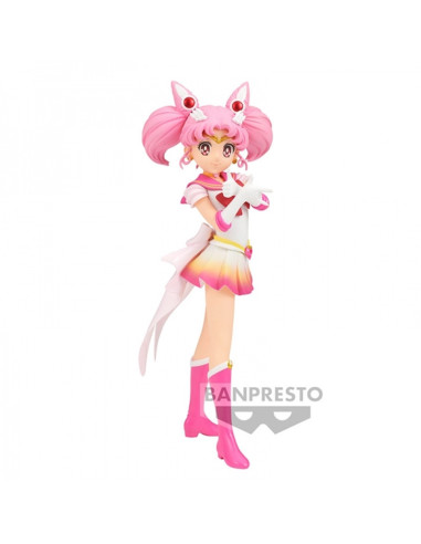Figura banpresto pretty guardian sailor moon eternal glitter & glamorous super sailor chibi moon ver.b 17cm
