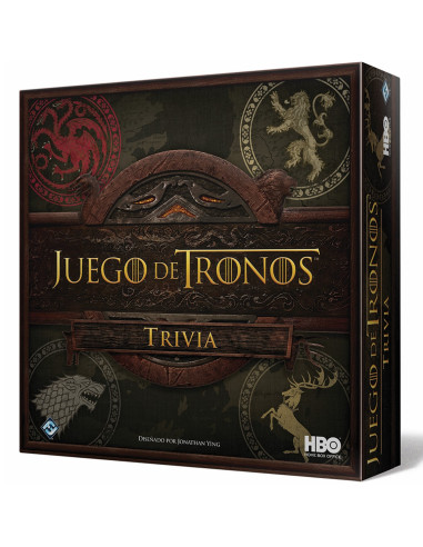 Juego de mesa asmodee juego de tronos trivia pegi 18