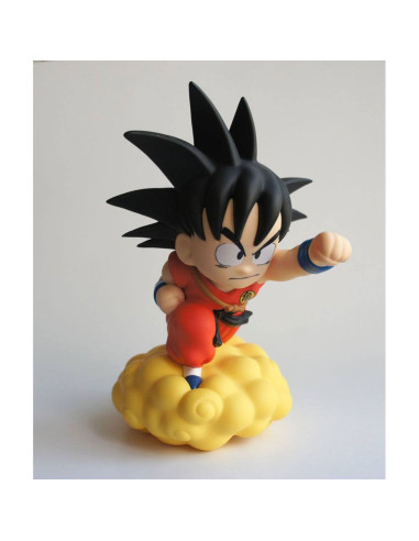 Figura hucha plastoy dragon ball son goku en nube kinton 2 edicion