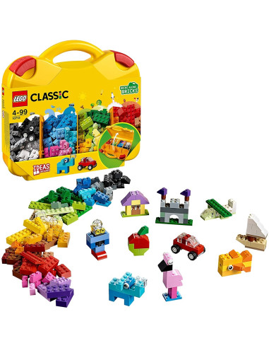 Lego classic maletin con ladrillos