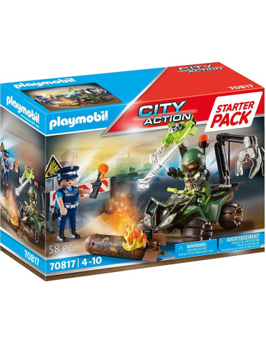 Playmobil starter pack policia : entrenamiento