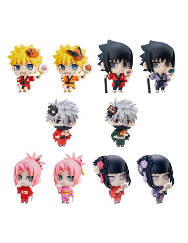 Set figuras megahouse naruto shippuden petit chara land 10th anniversary