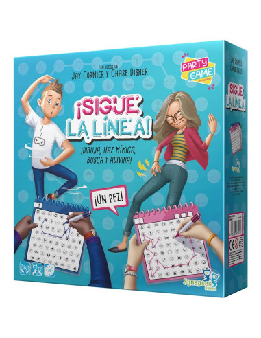 Juego de mesa ¡sigue la linea! pegi 10