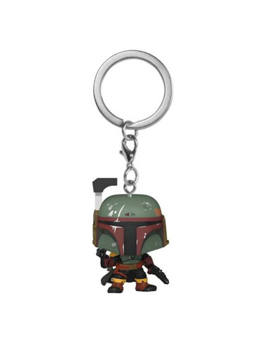 Funko pop keychain llavero star wars the book of boba fett boba fett 60235