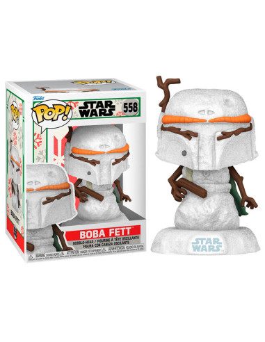 Funko pop star wars holiday boba fett 64334