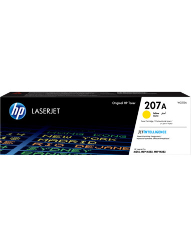 Toner hp 207a w2212a amarillo 1250 paginas