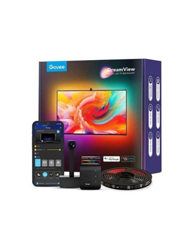 Tira led govee dreamview t1 tvbacklight h6199 55pulgadas - 65pulgadas - rgbic -  12 modos