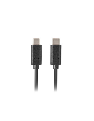 Cable 2.0 lanberg usb tipo c macho -  usb tipo c macho 0.5m negro